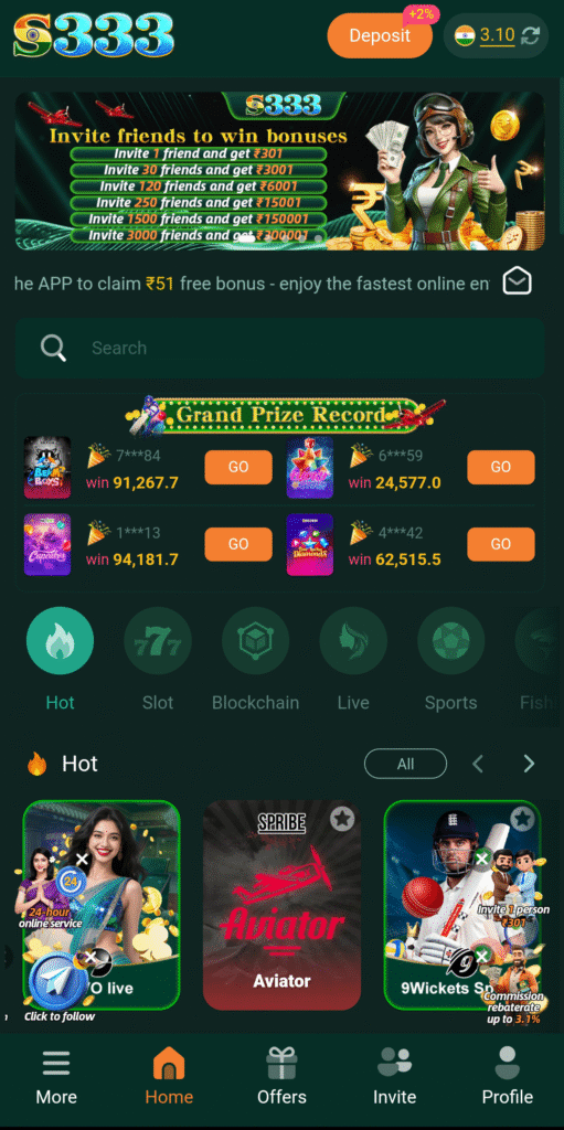 s333 slots