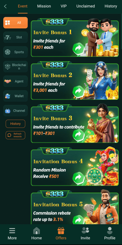s333 slots